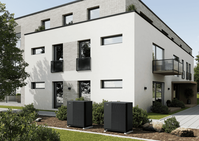 Tecalor Wärmepumpe für Mehrfamilienhaus